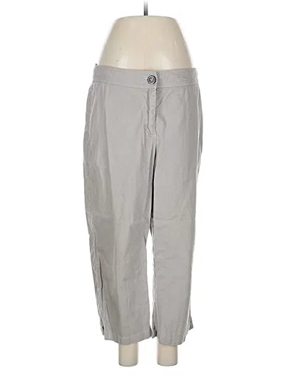Pre-owned Orvis Linen Pants In Gray