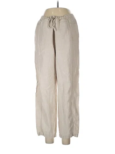 Pre-owned Orvis Linen Pants In Tan