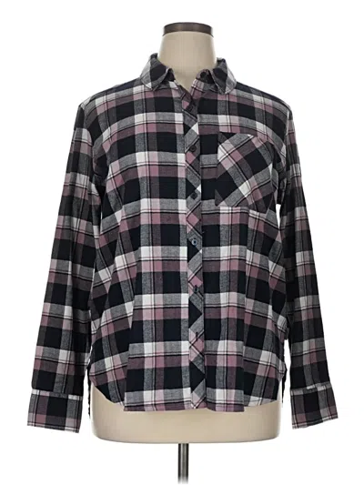 Pre-owned Orvis Long Sleeve Button Down Shirt In Black