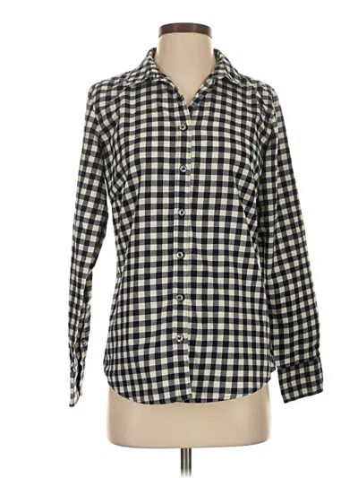 Pre-owned Orvis Long Sleeve Button Down Shirt In Black