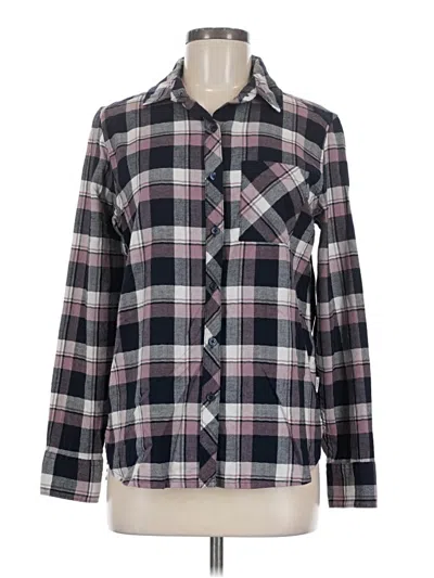 Pre-owned Orvis Long Sleeve Button Down Shirt In Gray