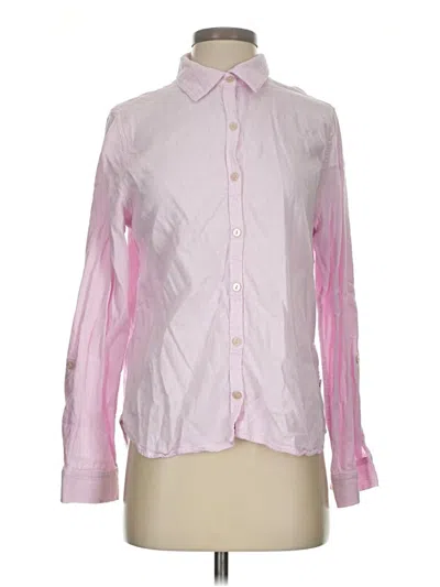 Pre-owned Orvis Long Sleeve Button Down Shirt In Pink