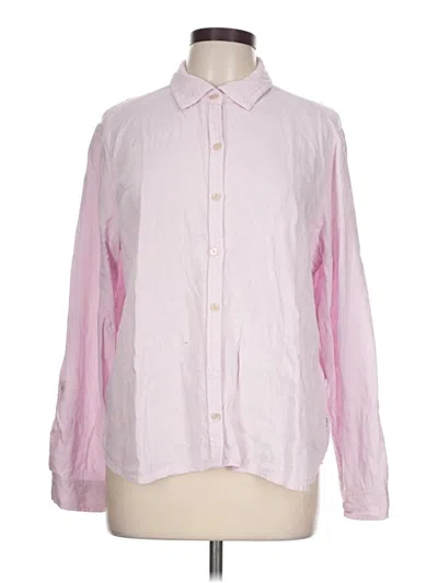 Pre-owned Orvis Long Sleeve Button Down Shirt In Pink