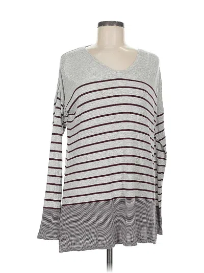 Pre-owned Orvis Long Sleeve Henley Shirt In Gray