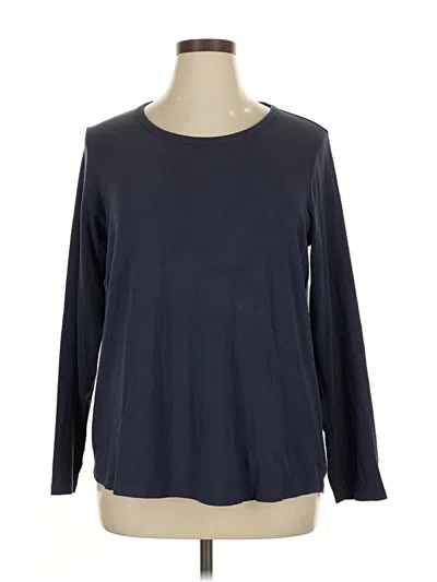 Pre-owned Orvis Long Sleeve T-shirt In Blue