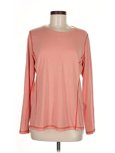 Pre-owned Orvis Long Sleeve T-shirt In Pink