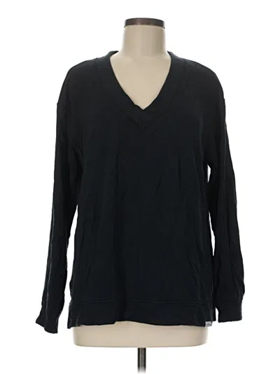 Pre-owned Orvis Long Sleeve T-shirt In Black