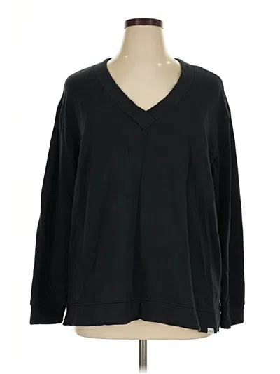 Pre-owned Orvis Long Sleeve T-shirt In Black