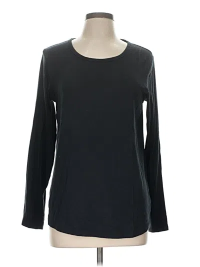 Pre-owned Orvis Long Sleeve T-shirt In Black