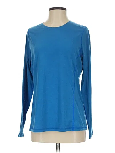 Pre-owned Orvis Long Sleeve T-shirt In Blue