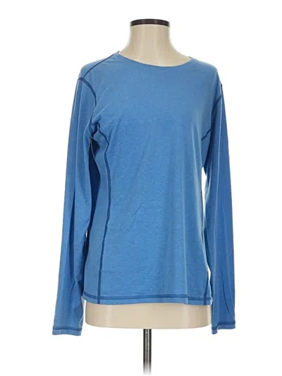 Pre-owned Orvis Long Sleeve T-shirt In Blue
