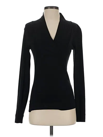 Pre-owned Orvis Long Sleeve Turtleneck In Black