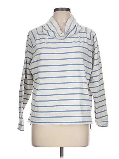 Pre-owned Orvis Long Sleeve Turtleneck In Ivory