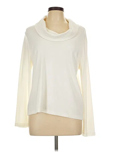 Pre-owned Orvis Long Sleeve Turtleneck In White