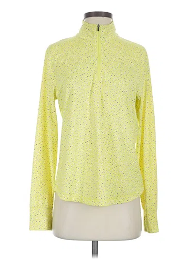 Pre-owned Orvis Long Sleeve Turtleneck In Yellow