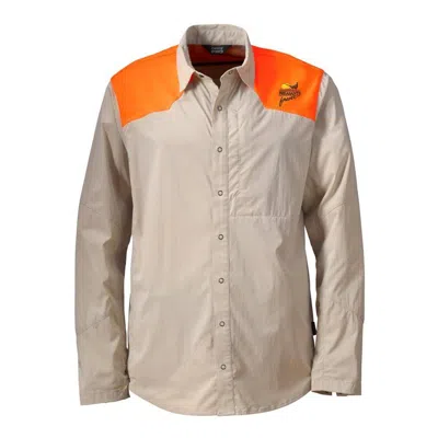 Orvis Men's  Pheasants Forever Pro Lt Upland Long Sleeve Button Up Shirt In Neutral