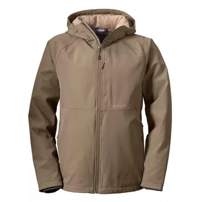 Orvis Men's  Pro Hd Upland Hooded Softshell Jacket In Brown