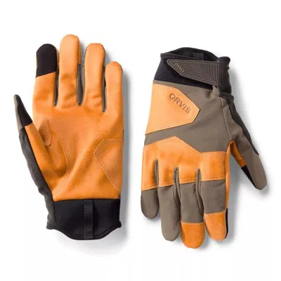 Orvis Men's  Pro Waterproof Hunting Gloves In Orange
