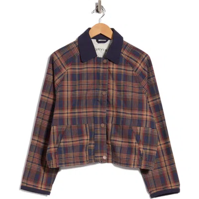 Orvis Nantucket Plaid Jacket In Brown