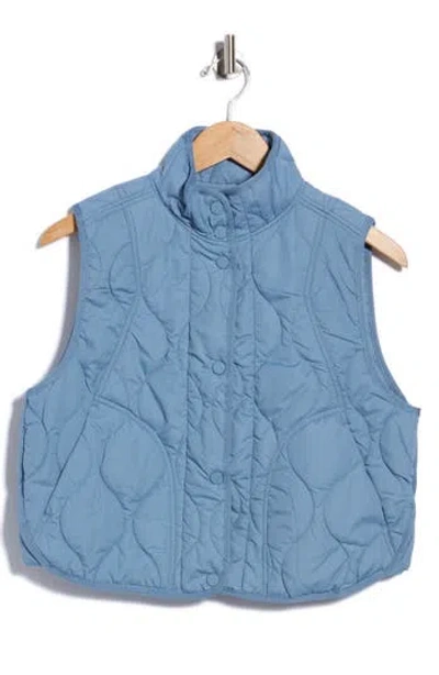 Orvis Primrose Quilted Vest In Blue