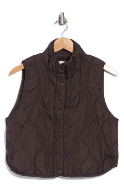 Orvis Primrose Quilted Vest In Brown
