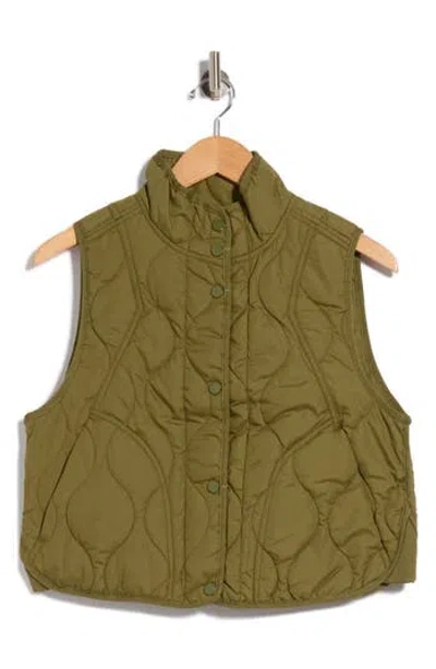 Orvis Primrose Quilted Vest In Green