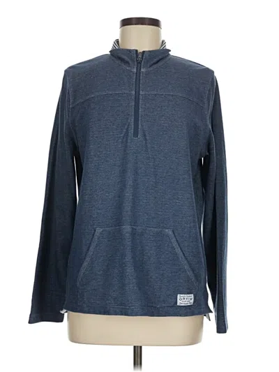 Pre-owned Orvis Pullover Hoodie In Blue