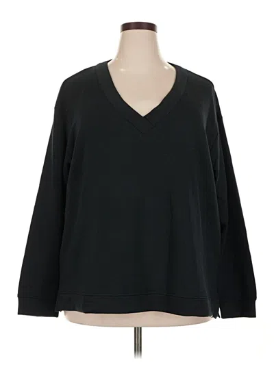 Pre-owned Orvis Pullover Sweater In Black