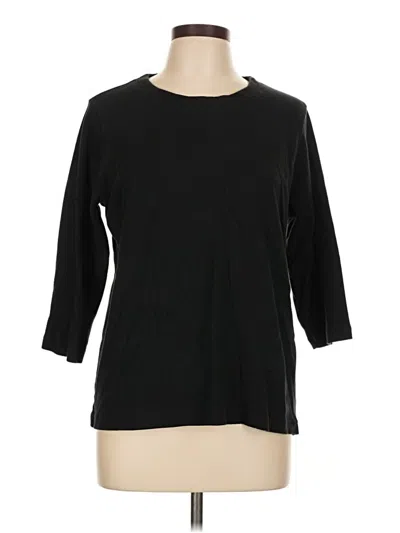 Pre-owned Orvis Pullover Sweater In Black