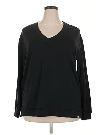 Pre-owned Orvis Pullover Sweater In Black