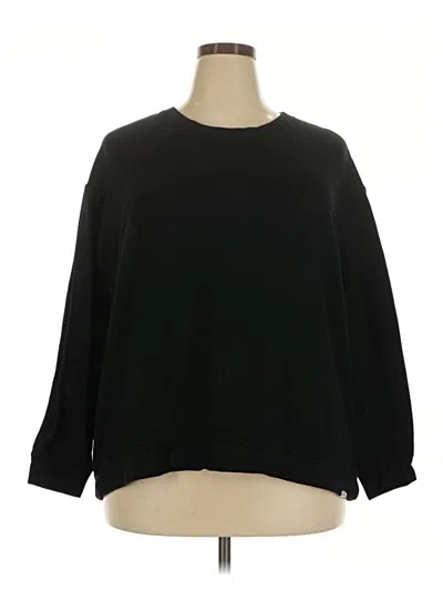 Pre-owned Orvis Pullover Sweater In Black
