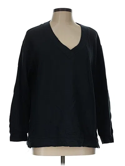 Pre-owned Orvis Pullover Sweater In Black