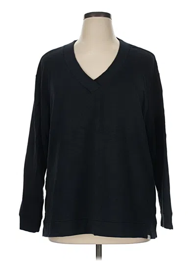 Pre-owned Orvis Pullover Sweater In Black