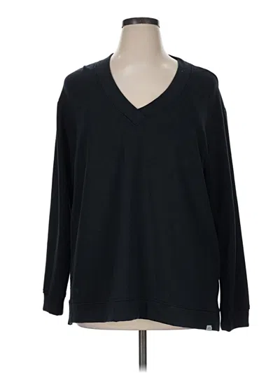 Pre-owned Orvis Pullover Sweater In Black