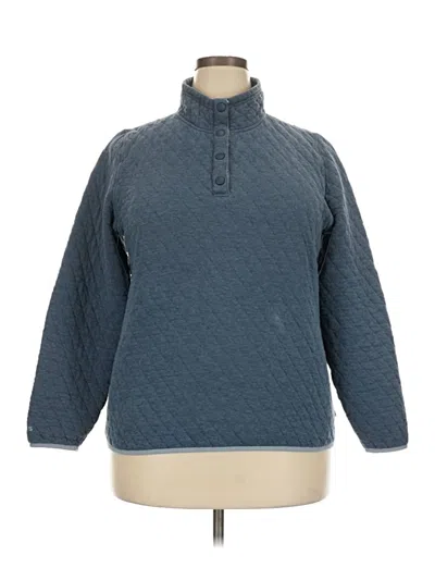 Pre-owned Orvis Pullover Sweater In Blue