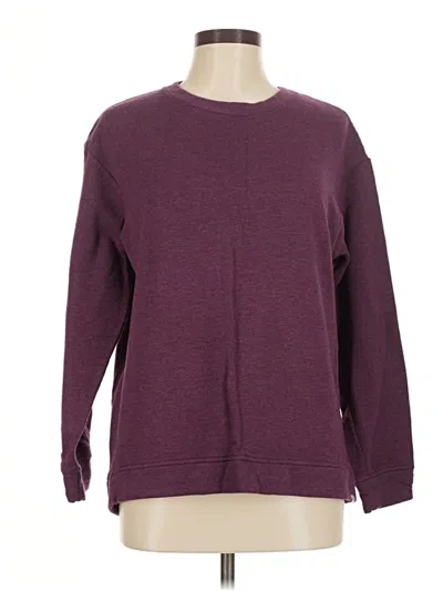 Pre-owned Orvis Pullover Sweater In Burgundy