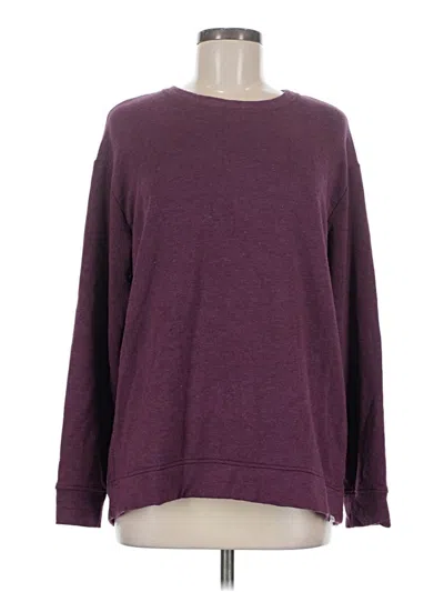 Pre-owned Orvis Pullover Sweater In Burgundy