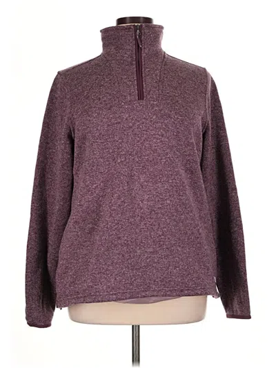 Pre-owned Orvis Pullover Sweater In Burgundy
