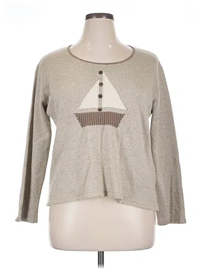 Pre-owned Orvis Pullover Sweater In Gray