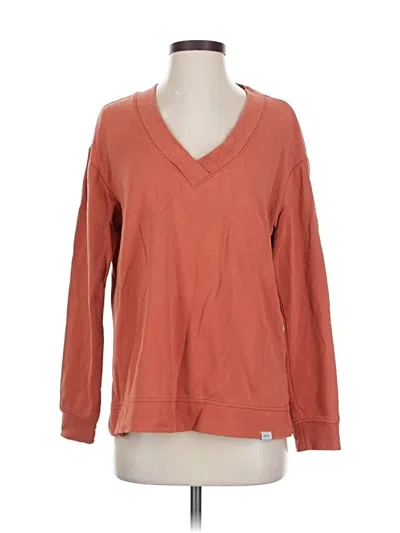 Pre-owned Orvis Pullover Sweater In Orange