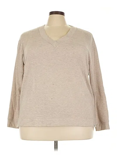 Pre-owned Orvis Pullover Sweater In Tan