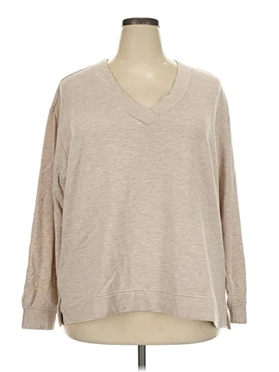 Pre-owned Orvis Pullover Sweater In Tan