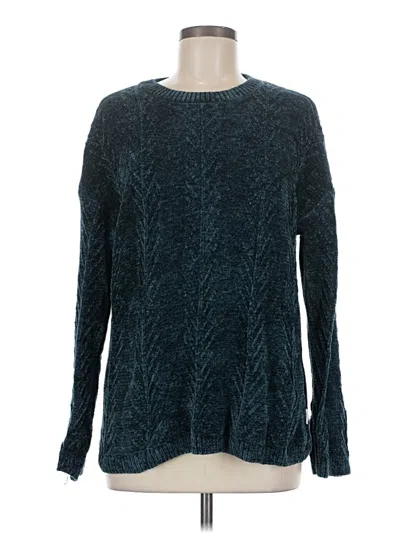 Pre-owned Orvis Pullover Sweater In Teal