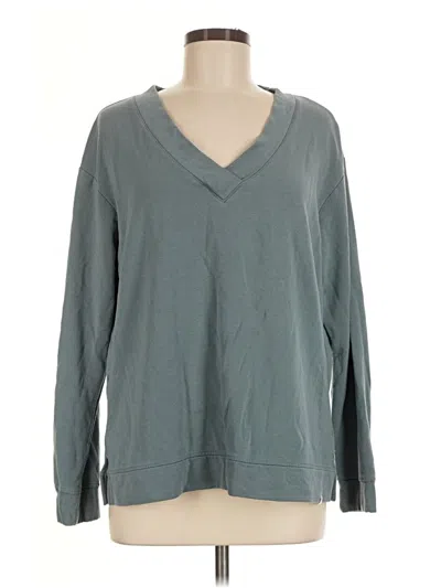 Pre-owned Orvis Pullover Sweater In Teal