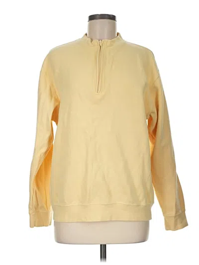 Pre-owned Orvis Pullover Sweater In Yellow