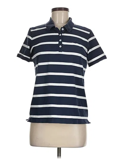 Pre-owned Orvis Short Sleeve Polo Shirt In Blue