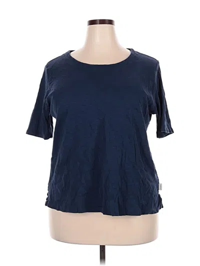 Pre-owned Orvis Short Sleeve T-shirt In Blue