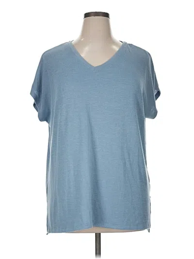 Pre-owned Orvis Short Sleeve T-shirt In Blue