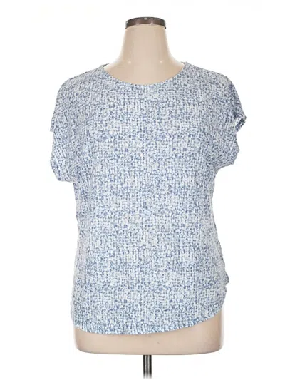 Pre-owned Orvis Short Sleeve T-shirt In Blue