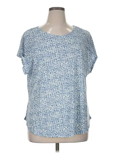 Pre-owned Orvis Short Sleeve T-shirt In Blue